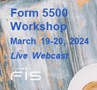 Form 5500 Workshop 2024-Live Webcast | 3/19-20/2024 | Jacksonville, FL
